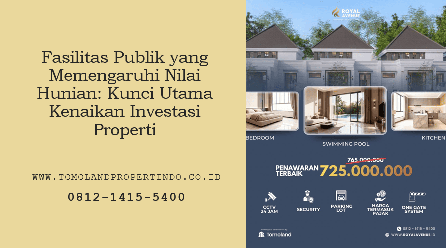 Fasilitas Publik yang Memengaruhi Nilai Hunian: Kunci Utama Kenaikan Investasi Properti