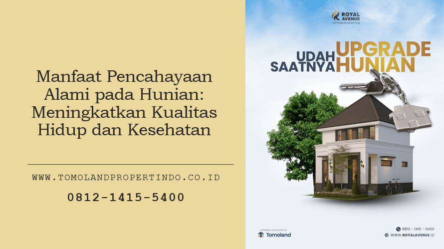 Manfaat Pencahayaan Alami pada Hunian: Meningkatkan Kualitas Hidup dan Kesehatan