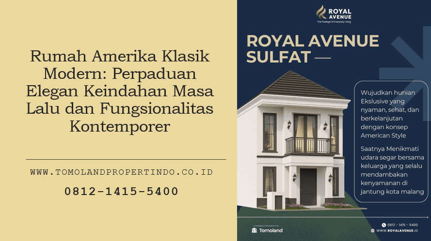 Rumah Amerika Klasik Modern: Perpaduan Elegan Keindahan Masa Lalu dan Fungsionalitas Kontemporer