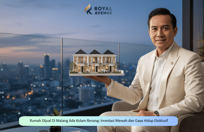 Rumah Dijual Di Malang Ada Kolam Renang Investasi Mewah dan Gaya Hidup Eksklusif
