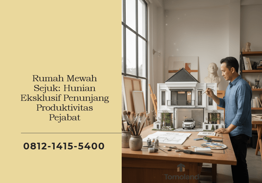 Rumah Mewah Sejuk Hunian Eksklusif Penunjang Produktivitas Pejabat