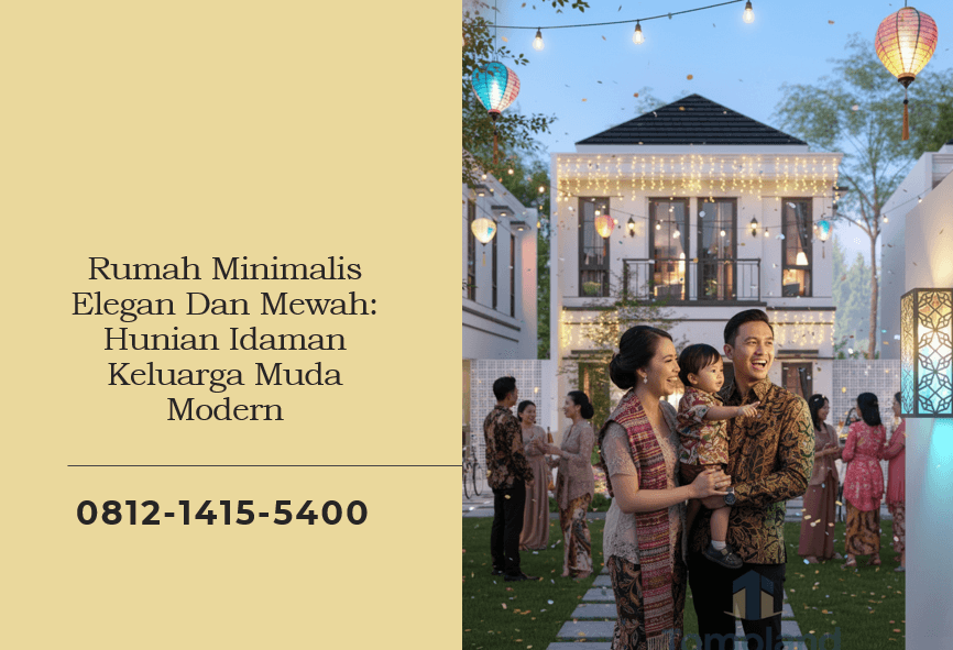 Rumah Minimalis Elegan Dan Mewah Hunian Idaman Keluarga Muda Modern