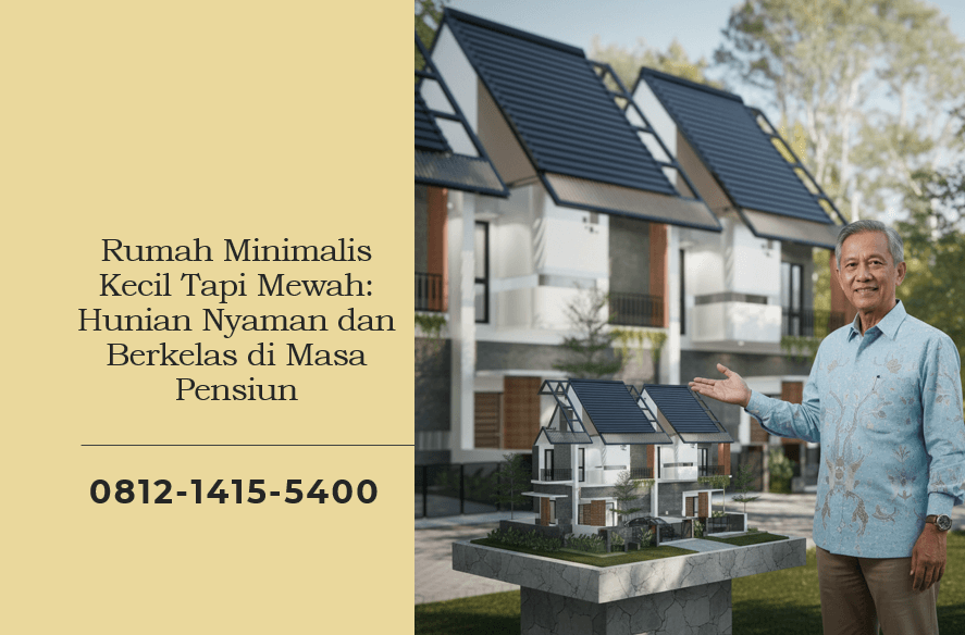 Rumah Minimalis Kecil Tapi Mewah Hunian Nyaman dan Berkelas di Masa Pensiun