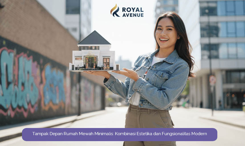 Tampak Depan Rumah Mewah Minimalis Kombinasi Estetika dan Fungsionalitas Modern