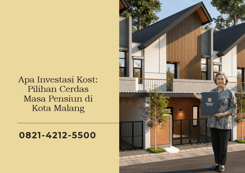 Apa Investasi Kost Pilihan Cerdas Masa Pensiun di Kota Malang