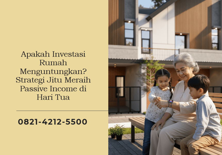 Apakah Investasi Rumah Menguntungkan Strategi Jitu Meraih Passive Income di Hari Tua