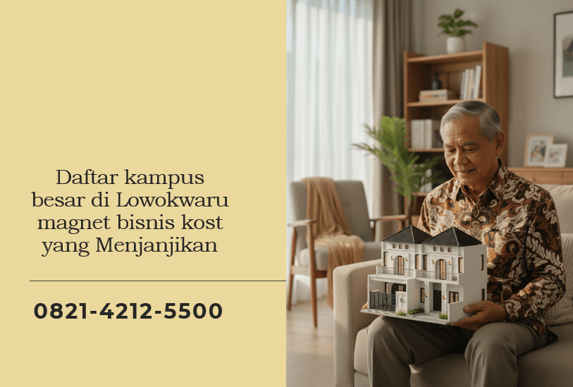 Daftar kampus besar di Lowokwaru magnet bisnis kost yang Menjanjikan