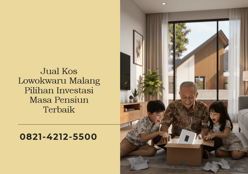 Jual Kos Lowokwaru Malang Pilihan Investasi Masa Pensiun Terbaik