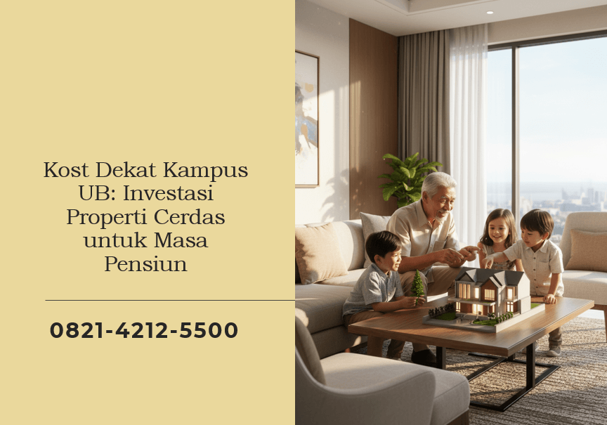Kost Dekat Kampus UB Investasi Properti Cerdas untuk Masa Pensiun