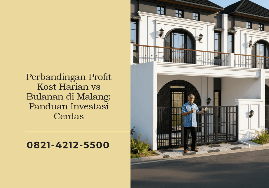 Perbandingan Profit Kost Harian vs Bulanan di Malang Panduan Investasi Cerdas