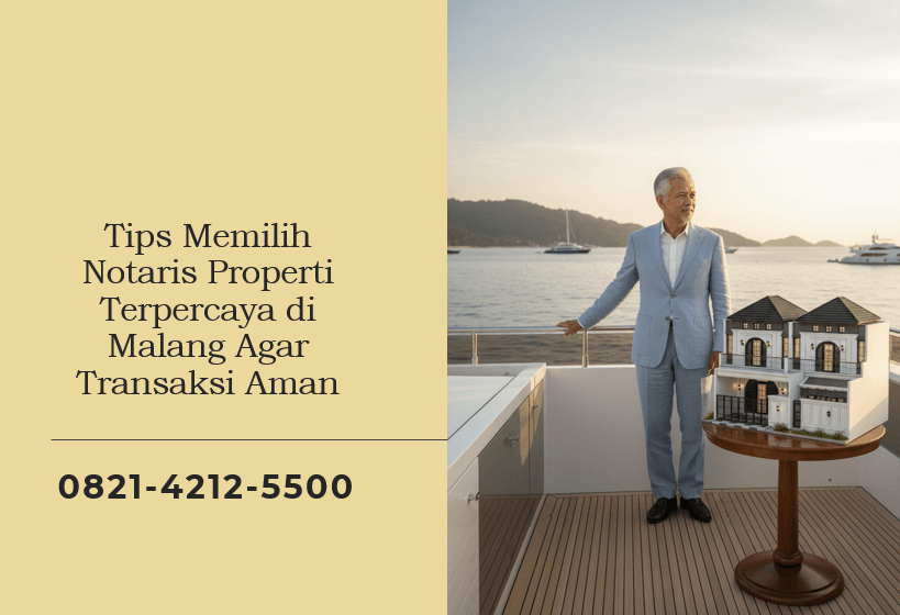 Tips Memilih Notaris Properti Terpercaya di Malang Agar Transaksi Aman