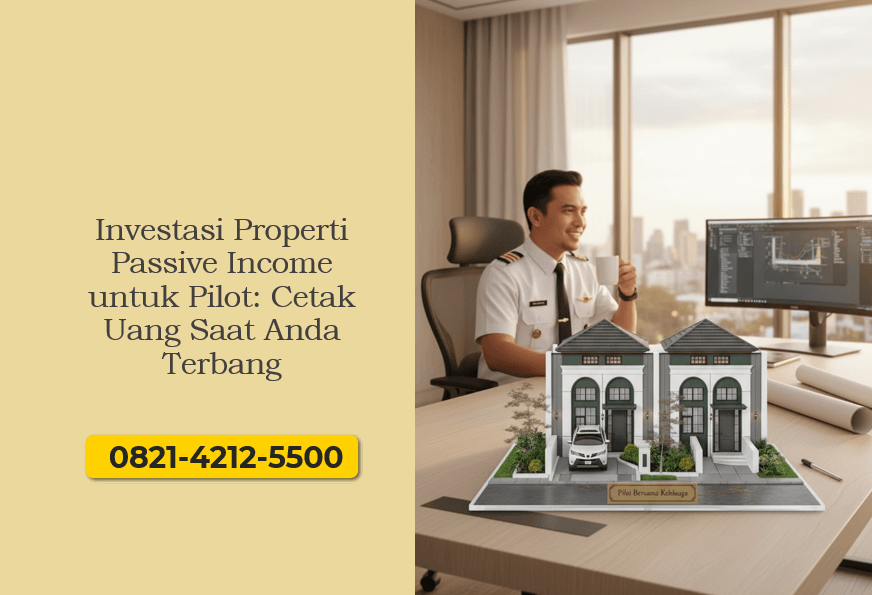 Investasi Properti Passive Income untuk Pilot Cetak Uang Saat Anda Terbang