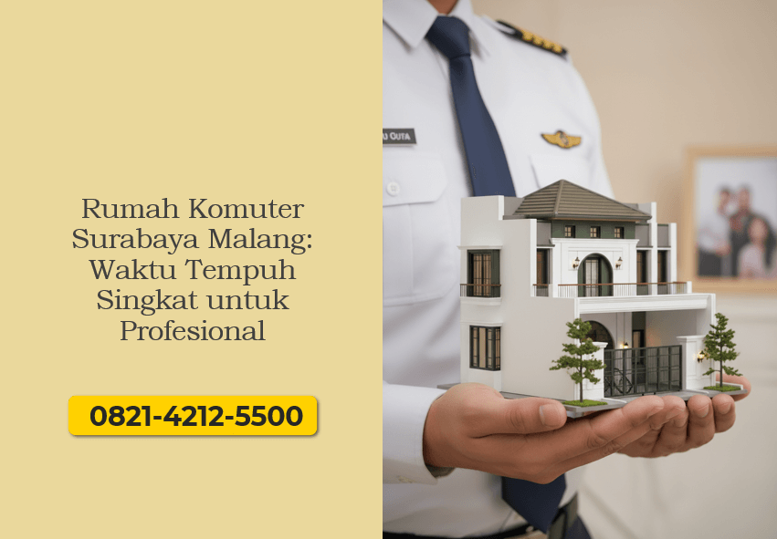 Rumah Komuter Surabaya Malang Waktu Tempuh Singkat untuk Profesional