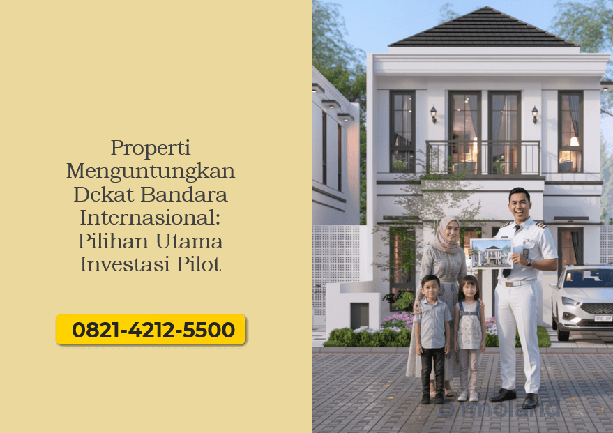 Properti Menguntungkan Dekat Bandara Internasional Pilihan Utama Investasi Pilot