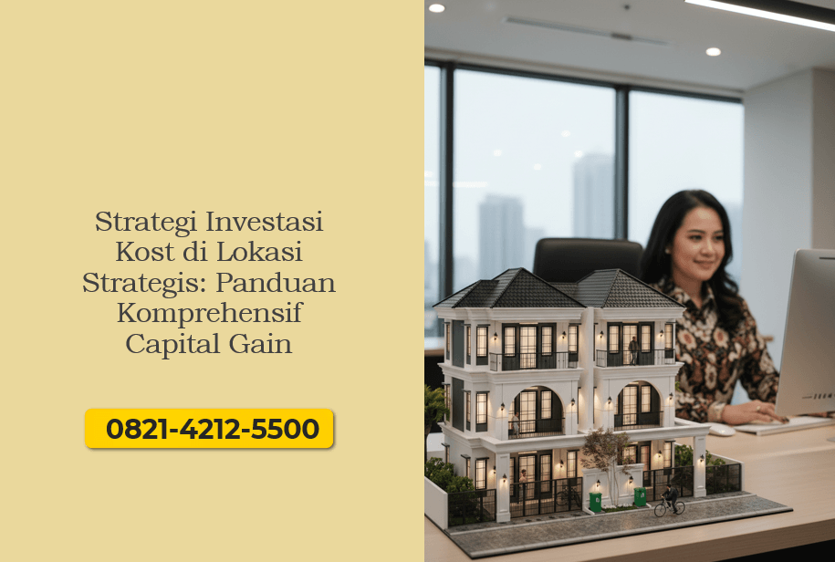 Strategi Investasi Kost di Lokasi Strategis Panduan Komprehensif Capital Gain