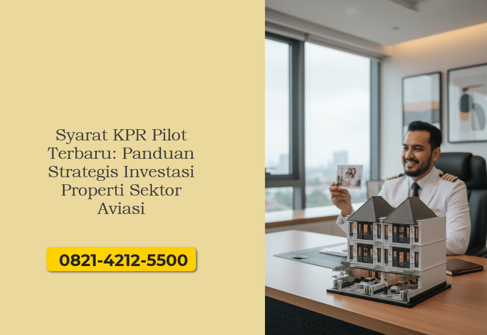 Syarat KPR Pilot Terbaru Panduan Strategis Investasi Properti Sektor Aviasi