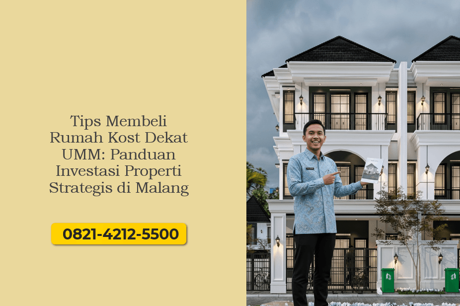 Tips Membeli Rumah Kost Dekat UMM Panduan Investasi Properti Strategis di Malang