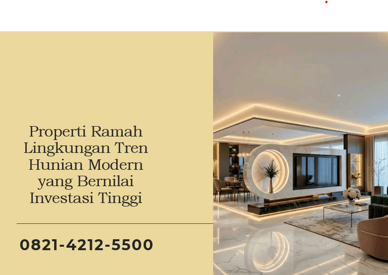Properti Ramah Lingkungan Tren Hunian Modern yang Bernilai Investasi Tinggi