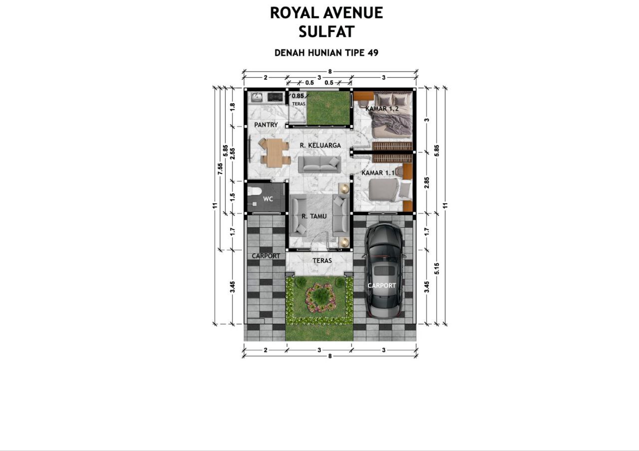Kenapa Denah Rumah Klasik Modern 1 Lantai Selalu Terlihat Lebih Elegan