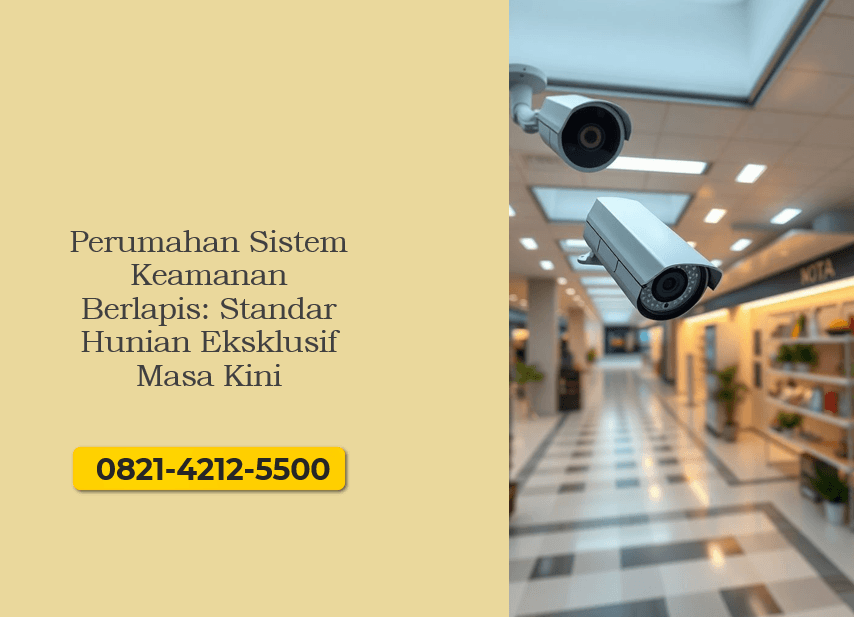 Perumahan Sistem Keamanan Berlapis Standar Hunian Eksklusif Masa Kini