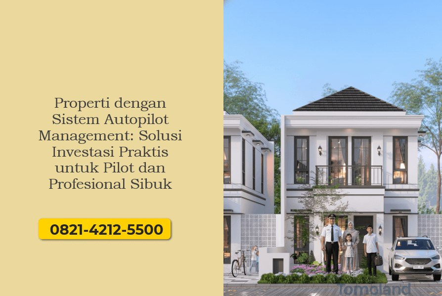 Properti dengan Sistem Autopilot Management Solusi Investasi Praktis untuk Pilot dan Profesional Sibuk