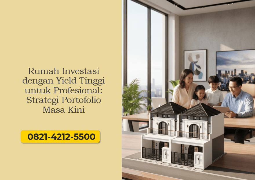 Rumah Investasi dengan Yield Tinggi untuk Profesional Strategi Portofolio Masa Kini