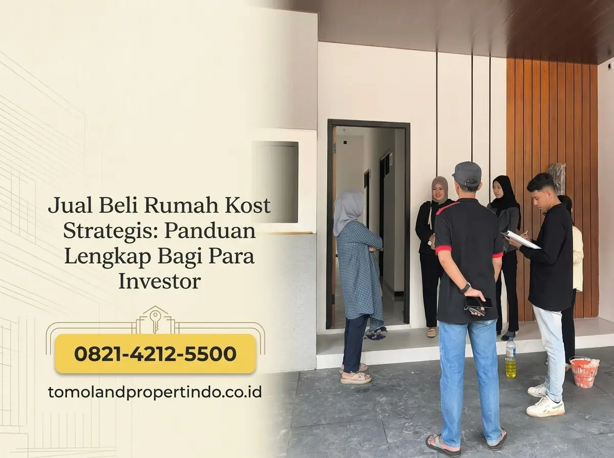 Jual Beli Rumah Kost Strategis Panduan Lengkap Bagi Para Investor