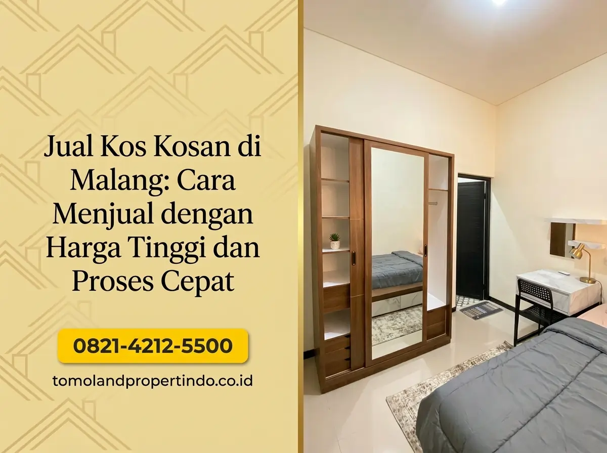 Jual Kos Kosan di Malang Cara Menjual dengan Harga Tinggi dan Proses Cepat