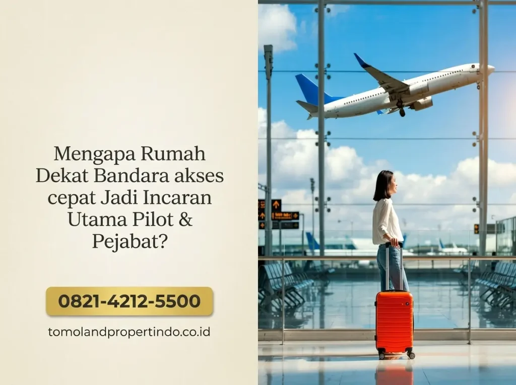 Rumah Dekat Bandara Akses Cepat Mengapa Jadi Incaran Utama Pilot & Pejabat