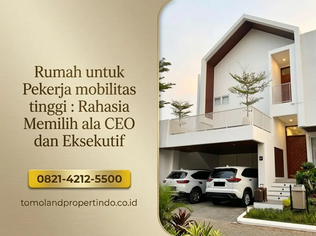 Temukan rumah untuk pekerja mobilitas tinggi dengan fasilitas premium di Royal Avenue Sulfat persembahan PT Tomoland.