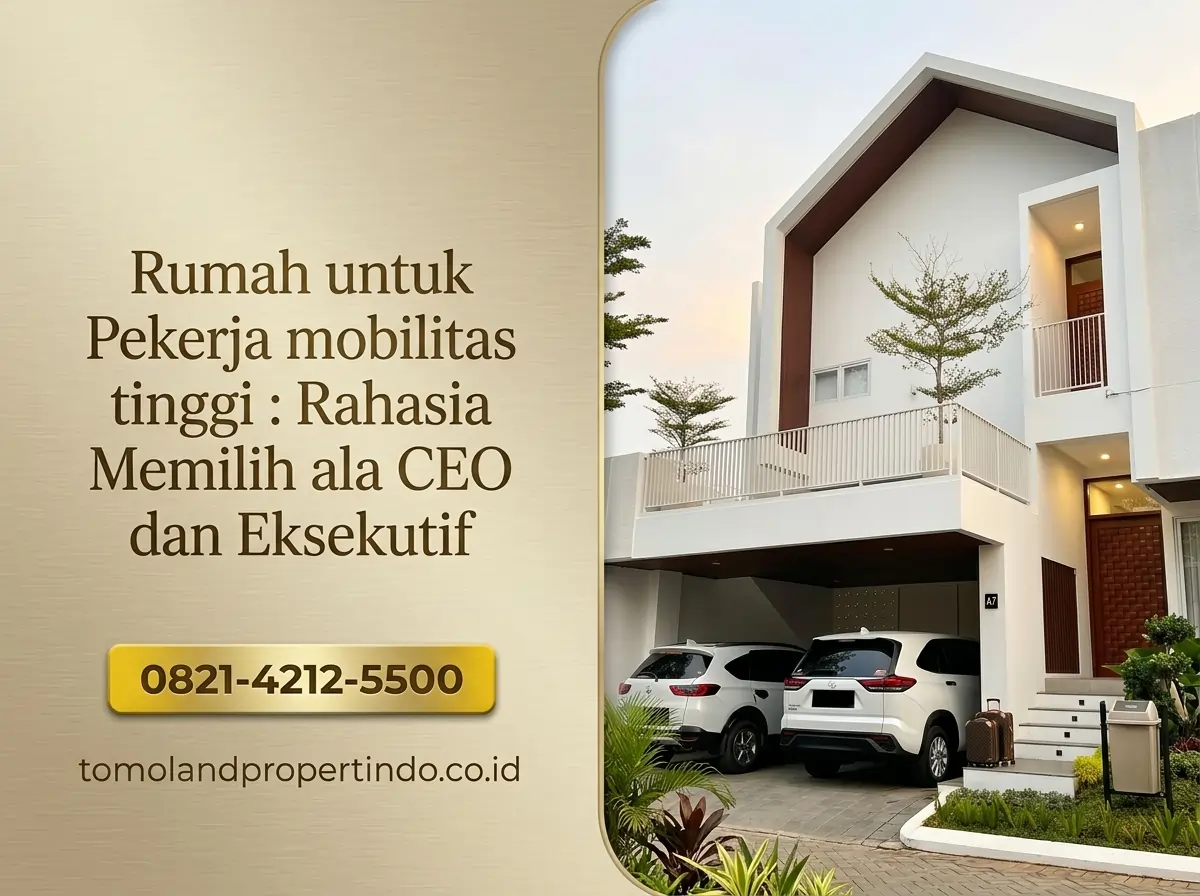 Temukan rumah untuk pekerja mobilitas tinggi dengan fasilitas premium di Royal Avenue Sulfat persembahan PT Tomoland.