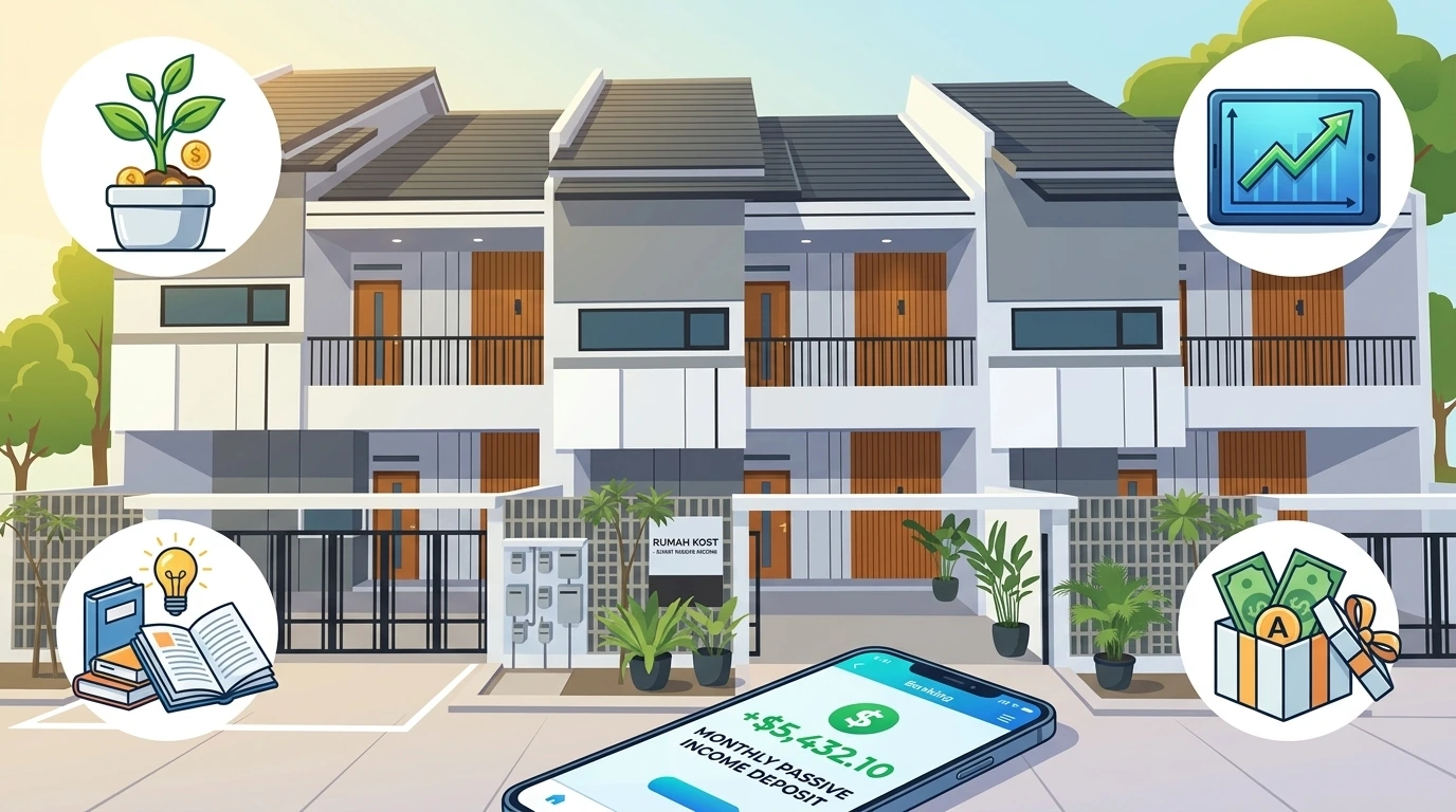 5 Cara Menambah Passive Income, Salah Satunya dari Kost